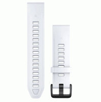 QuickFit 20 Watch Bands -Whitestone Silicone - 010-13391-01 - Garmin